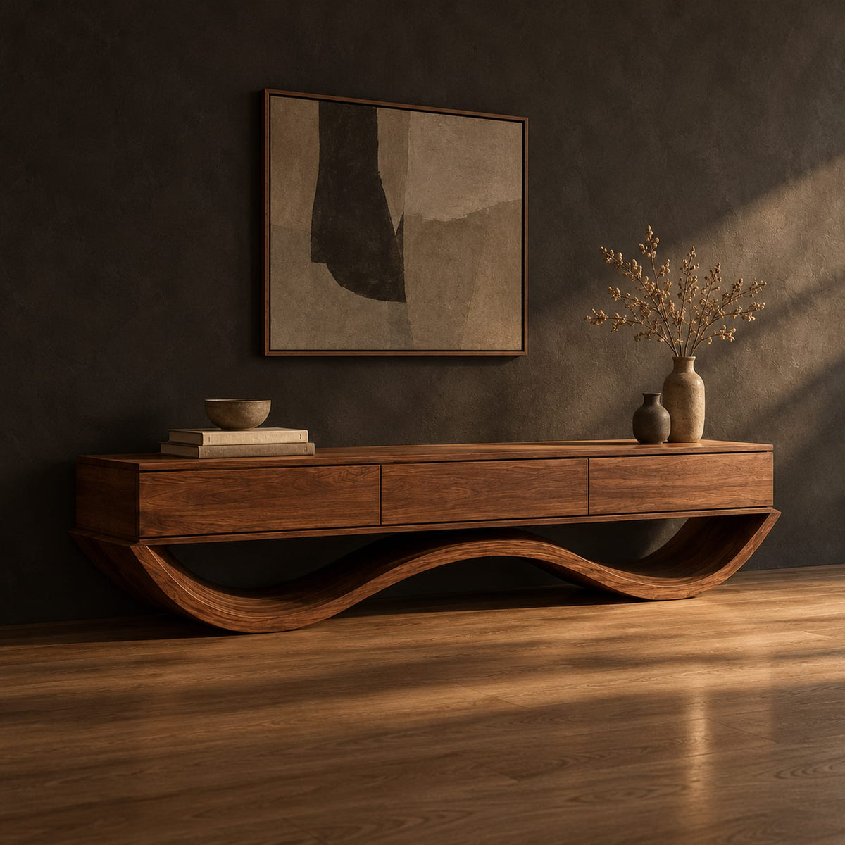 Natural wood grain detail