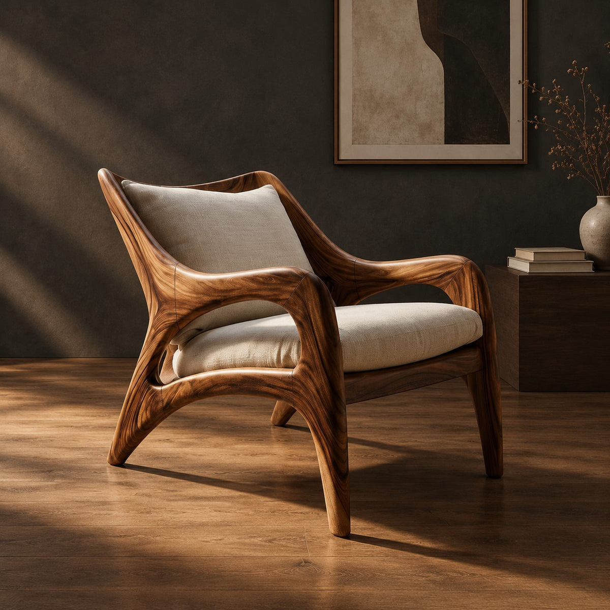 Natural wood grain detail