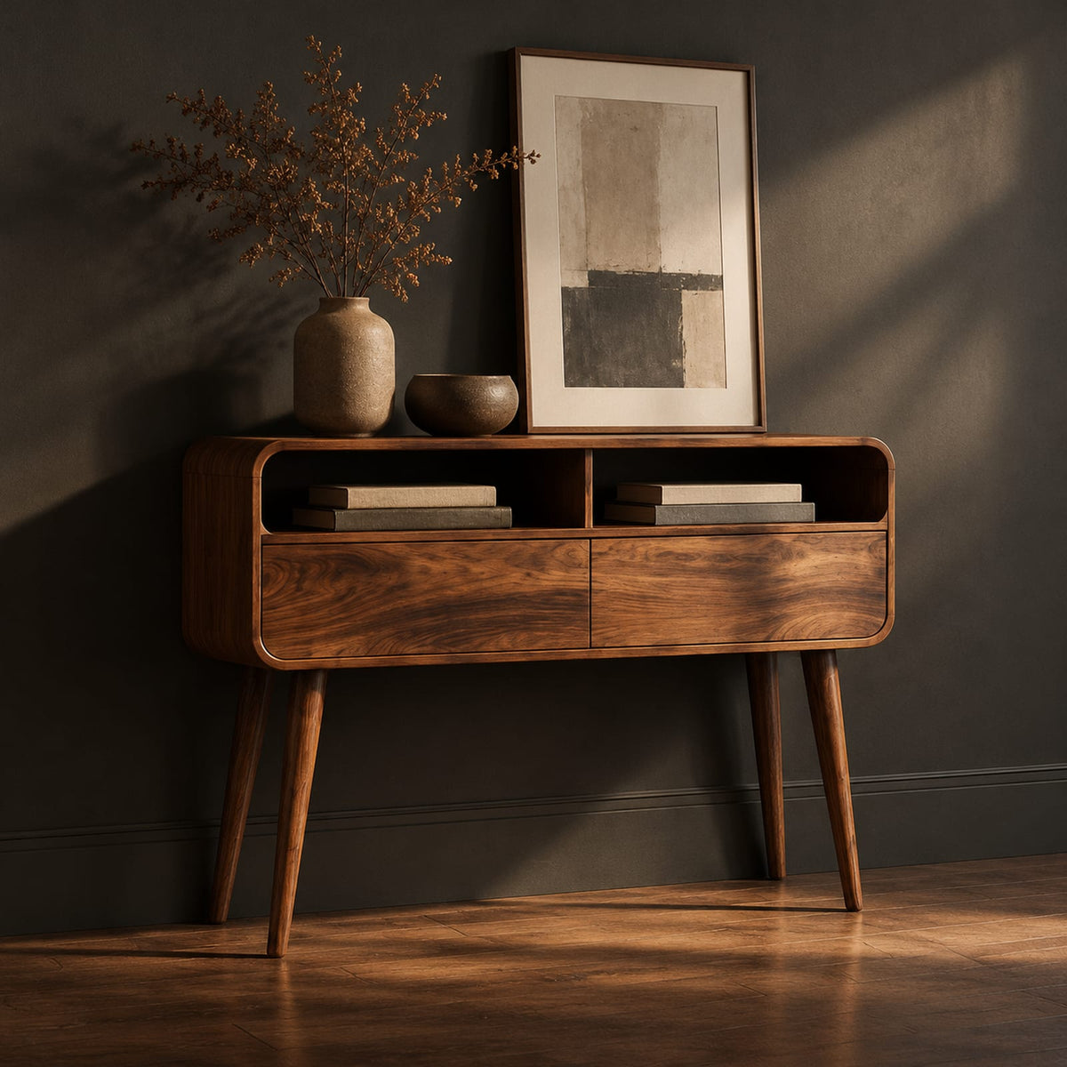 Natural wood grain detail