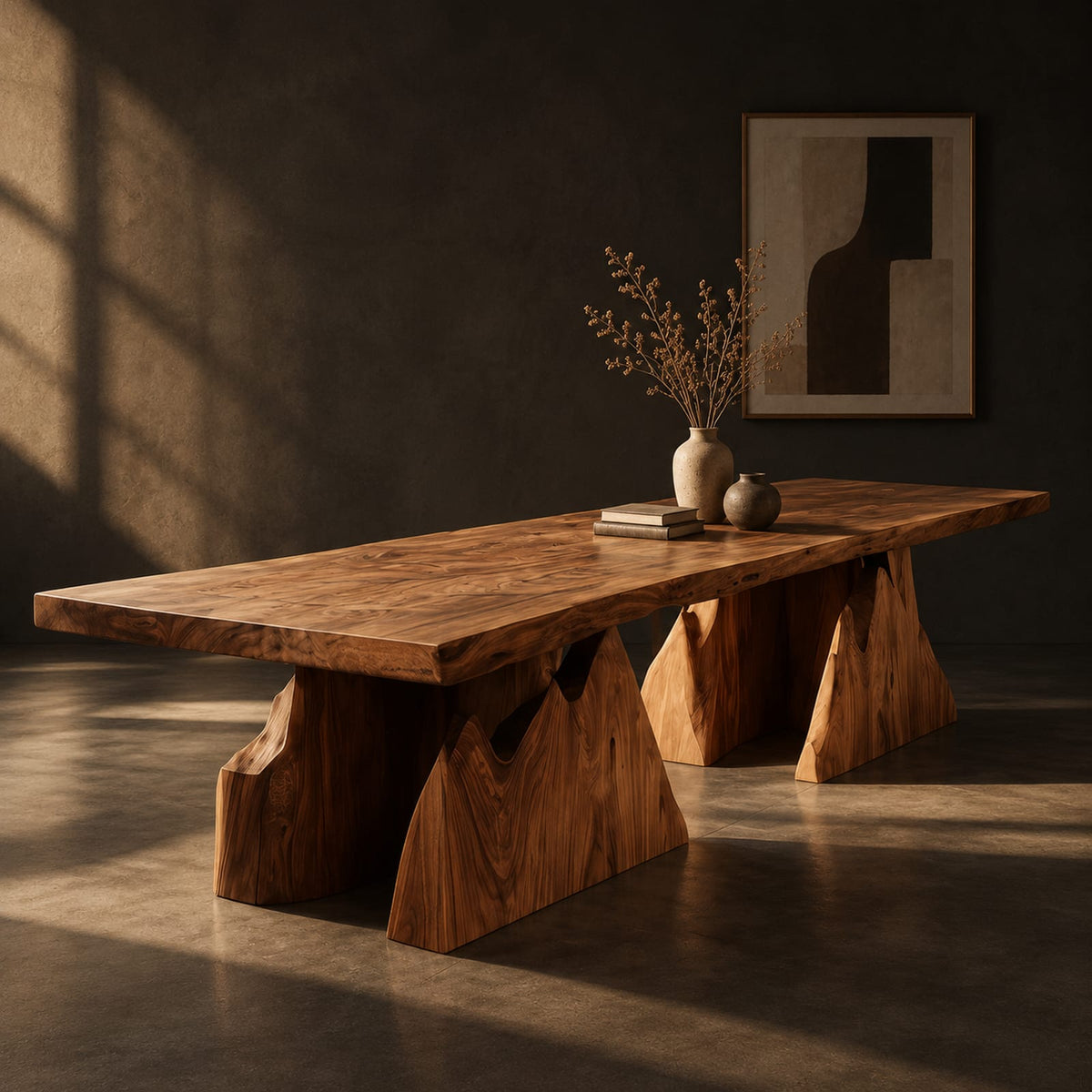 Natural wood grain detail