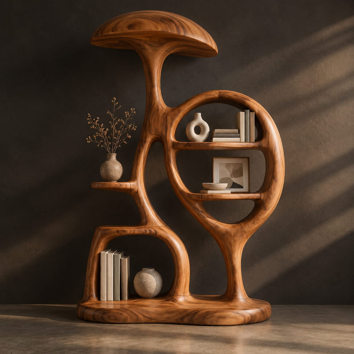 Natural wood grain detail