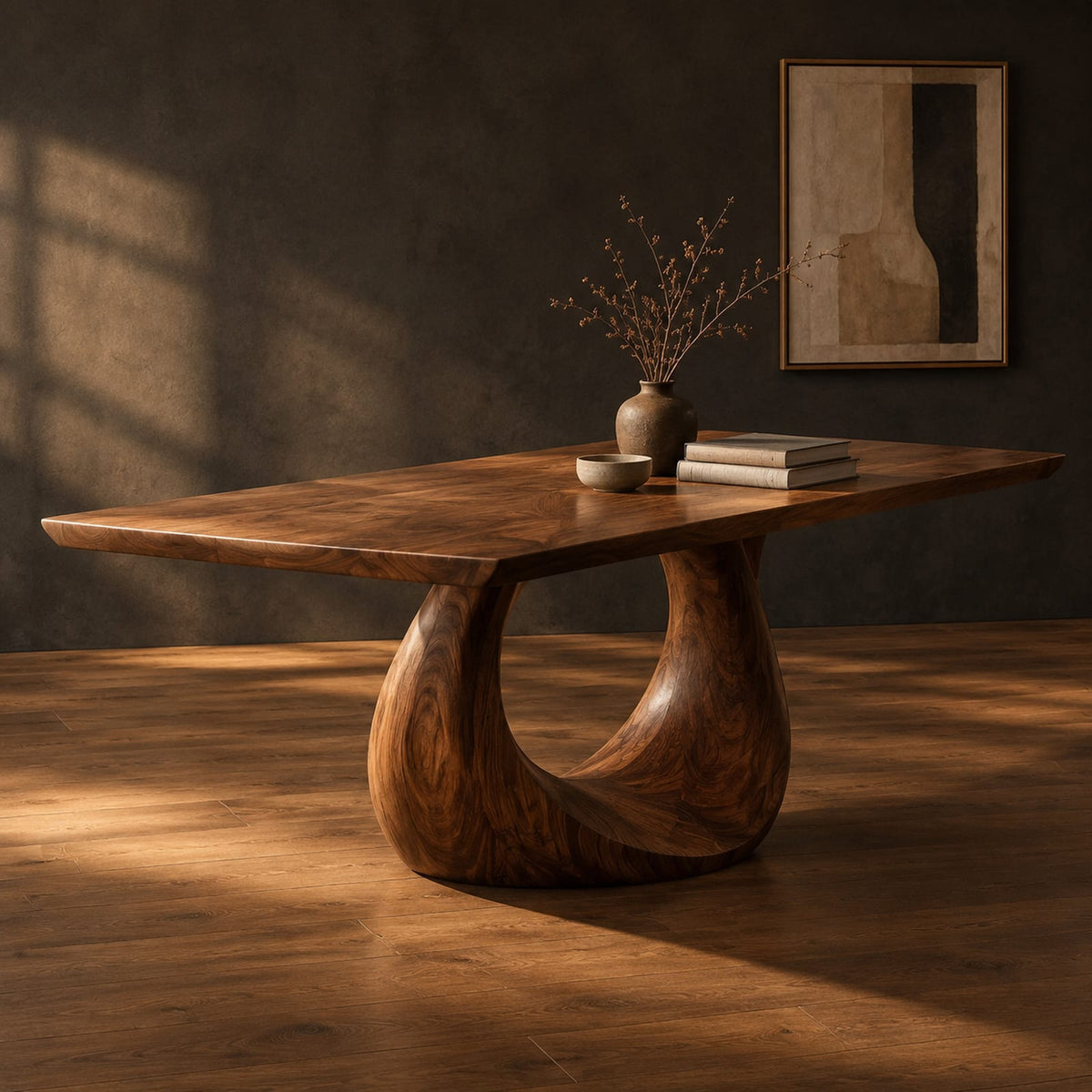 Natural wood grain detail