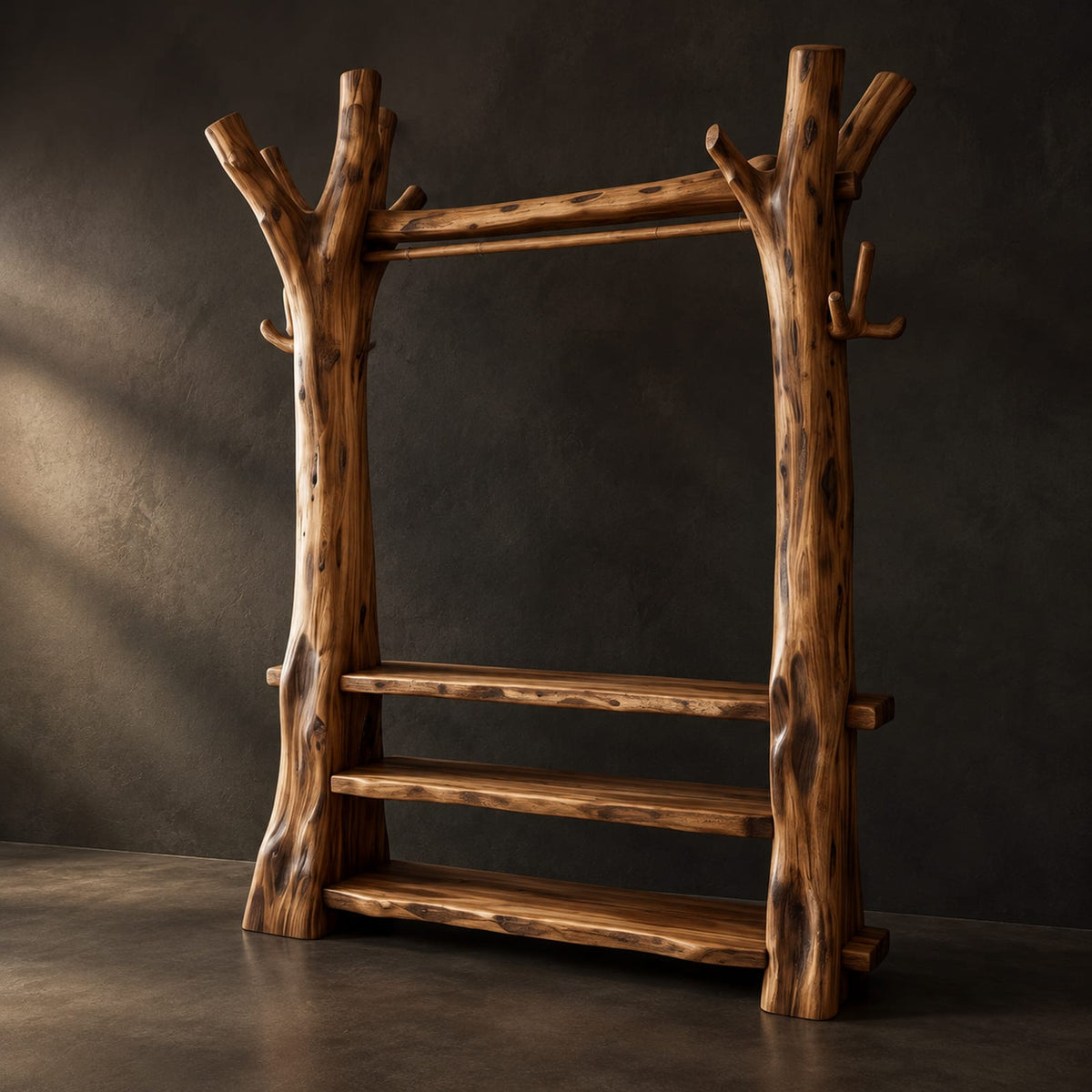 Natural wood grain detail