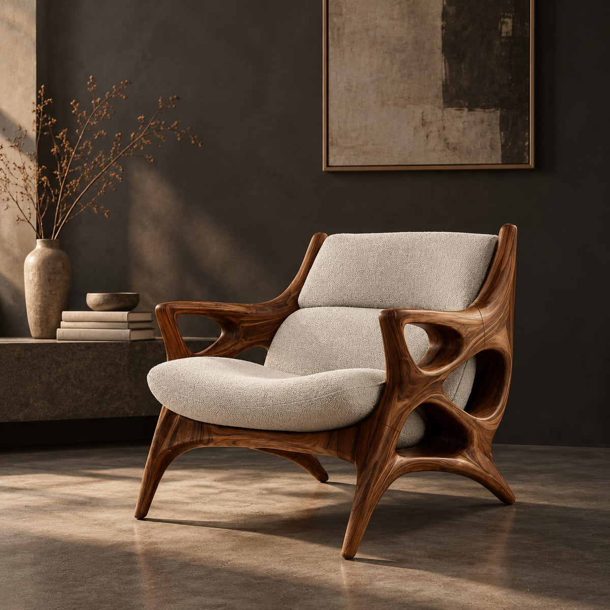 Natural wood grain detail