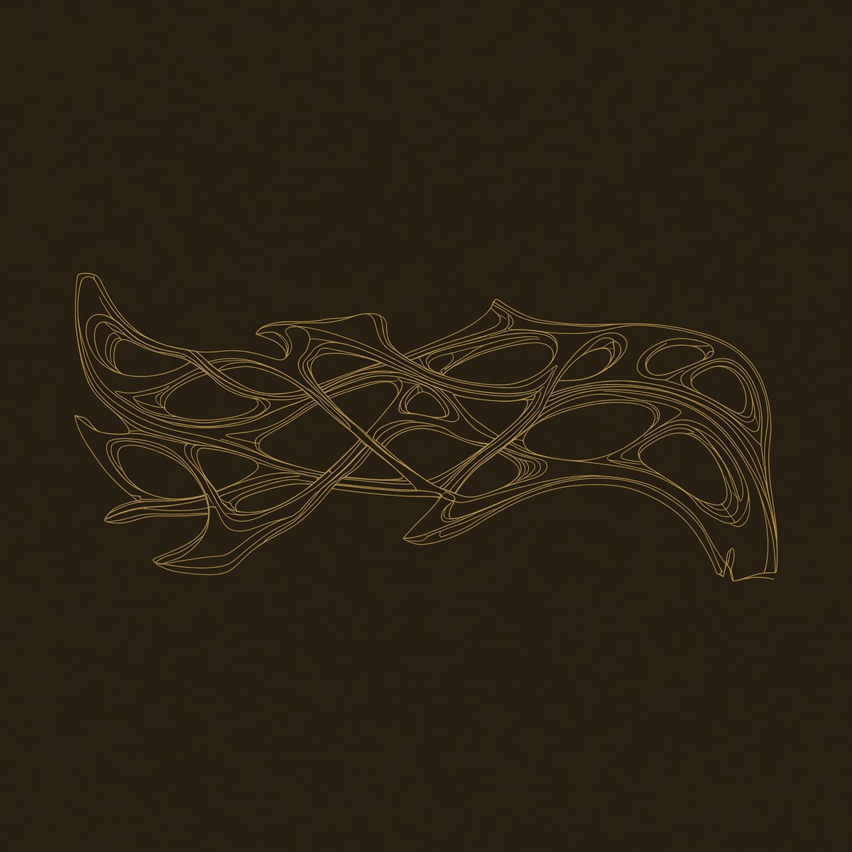 Openwork Wall Sculpture, Hand Carved in Organic Solid Wood dimension diagram