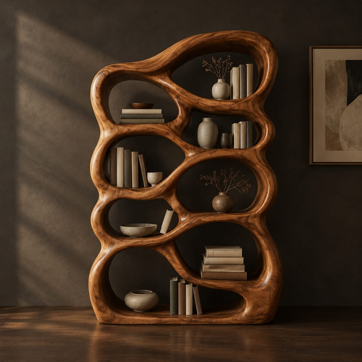 Natural wood grain detail