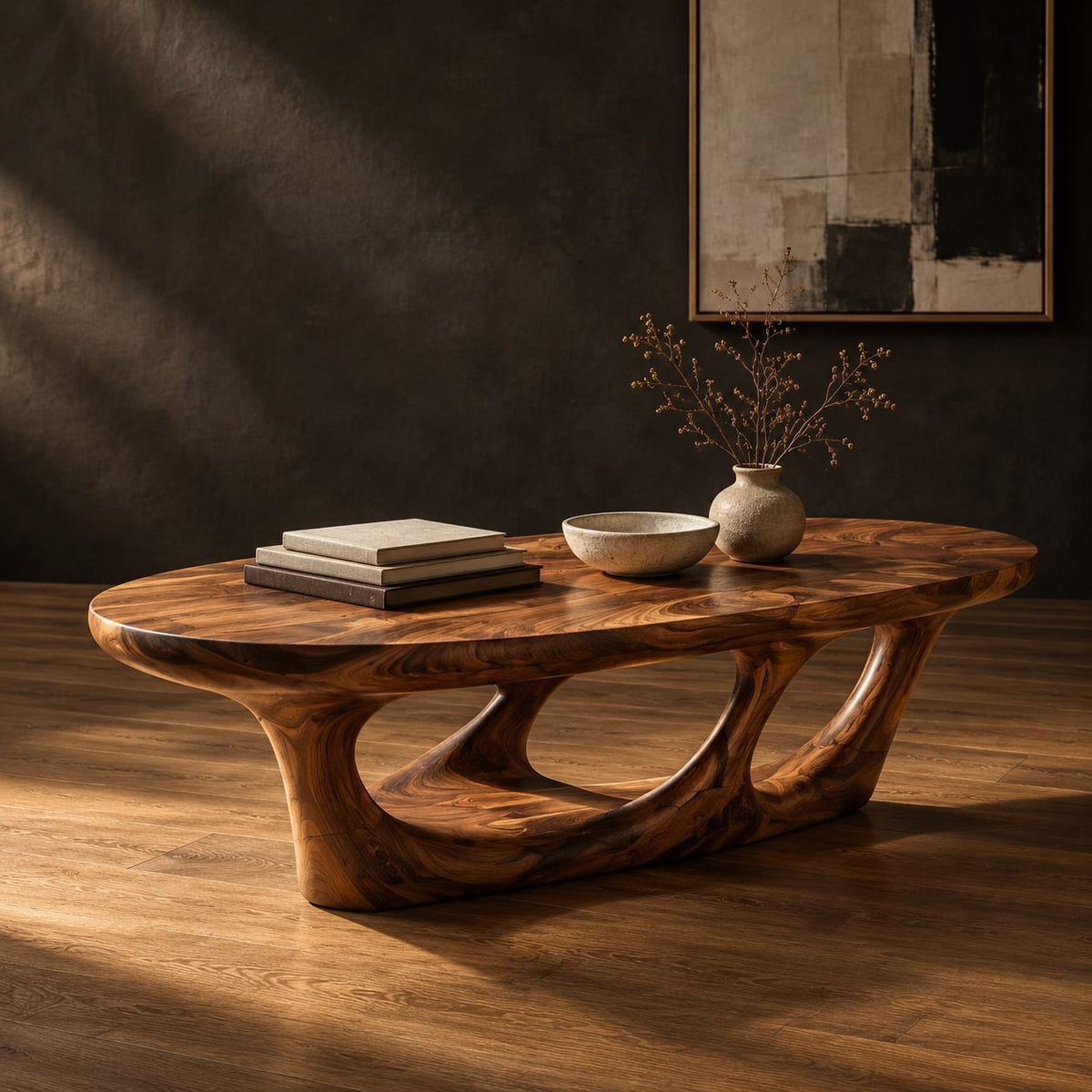Natural wood grain detail