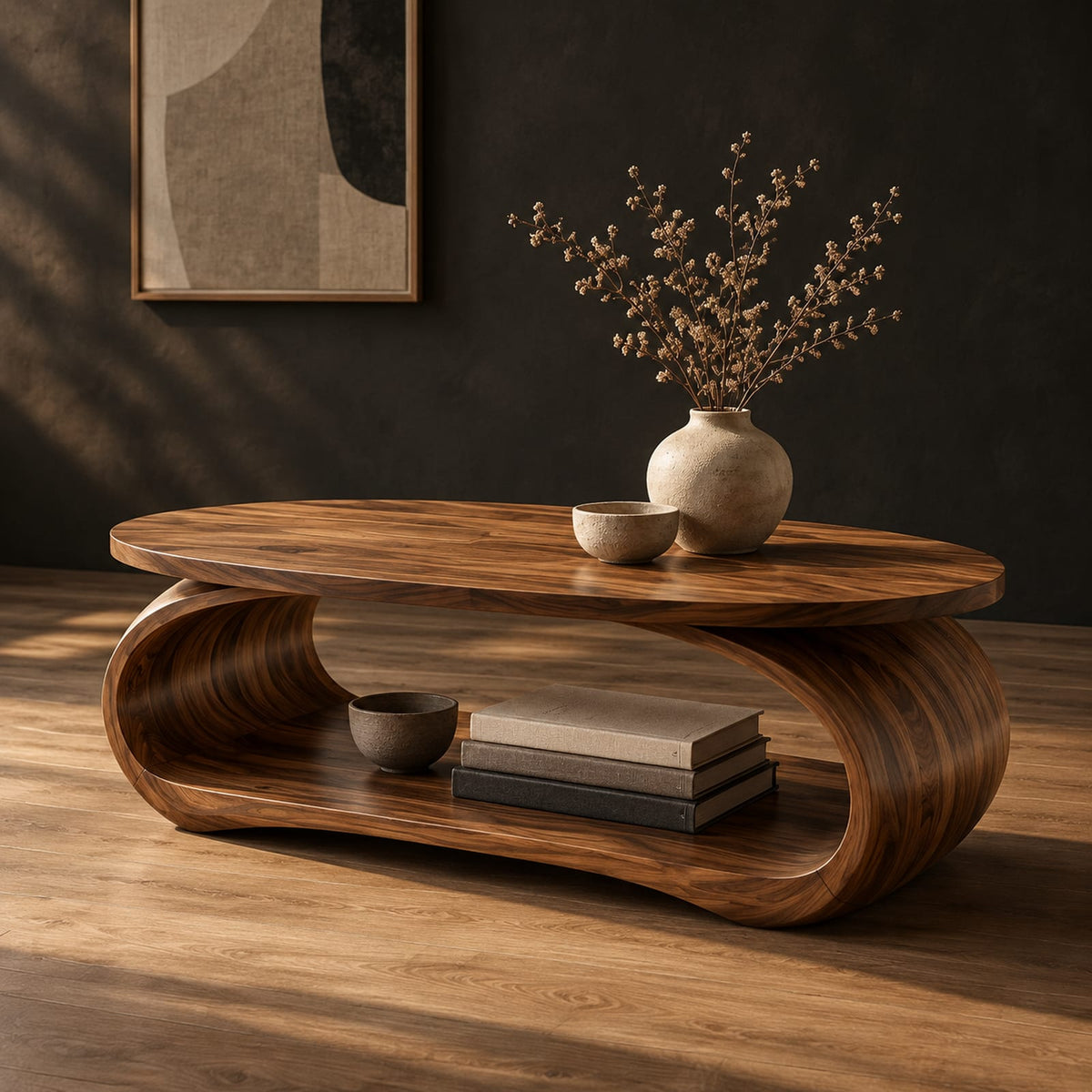 Natural wood grain detail