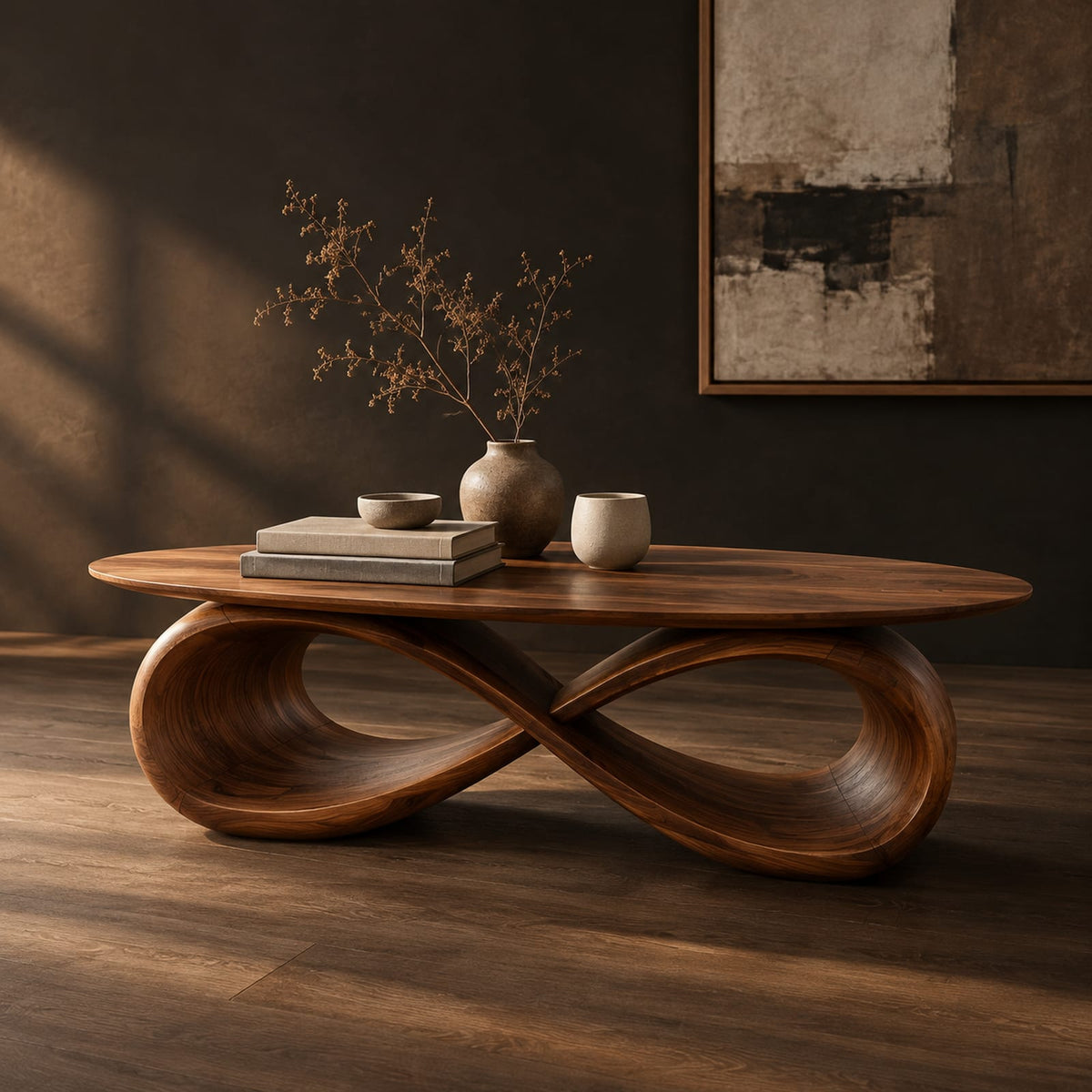 Natural wood grain detail