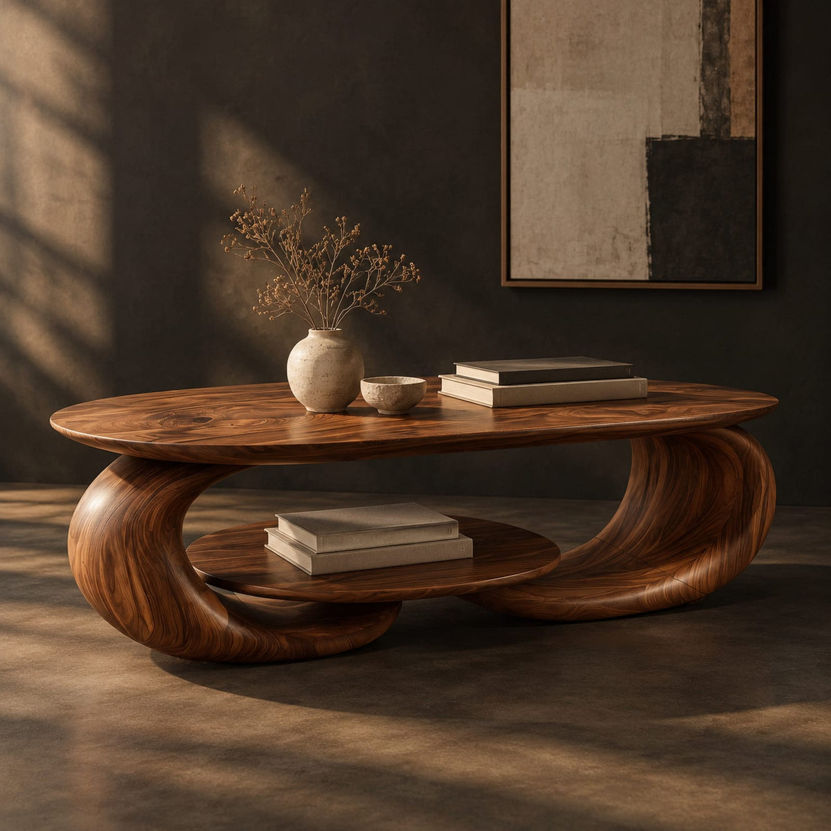 Natural wood grain detail
