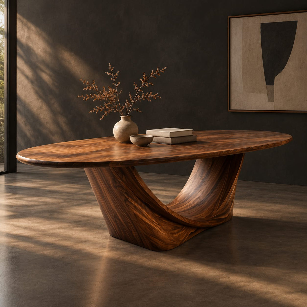 Natural wood grain detail