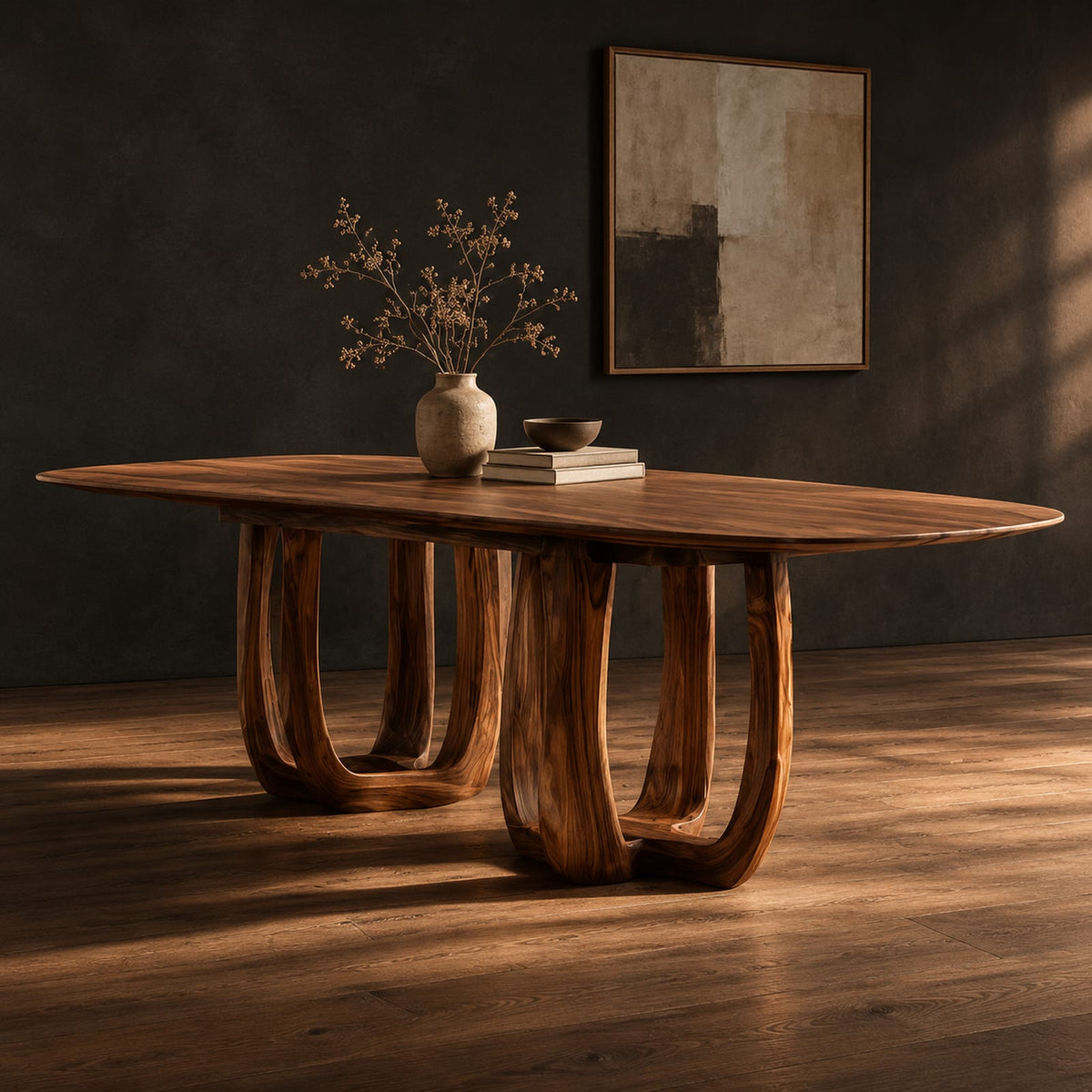 Natural wood grain detail