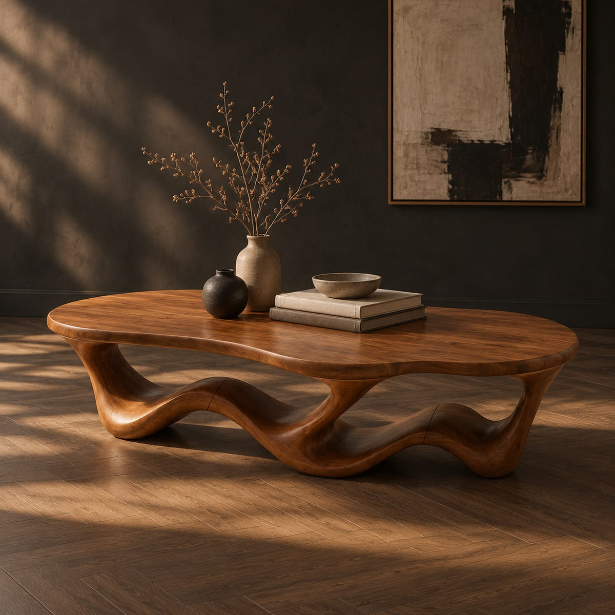 Natural wood grain detail