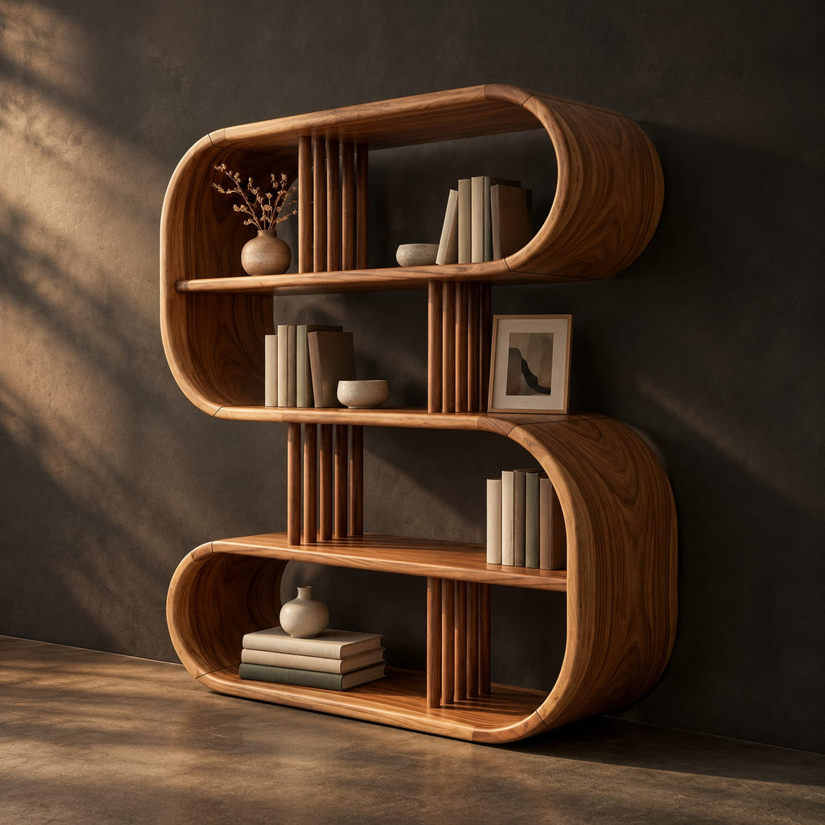 Natural wood grain detail