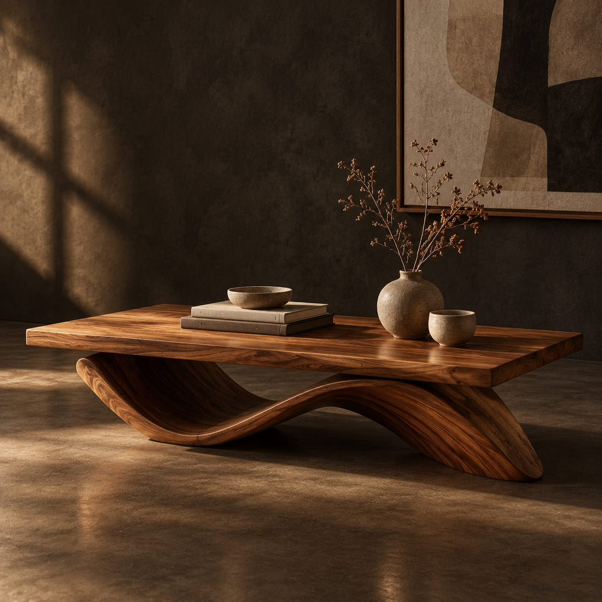 Natural wood grain detail
