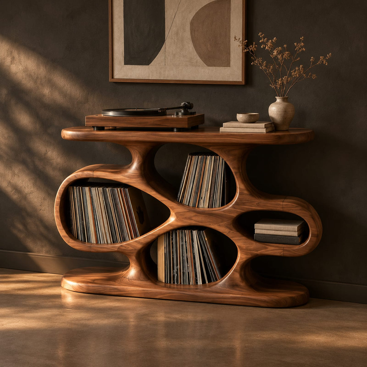 Natural wood grain detail