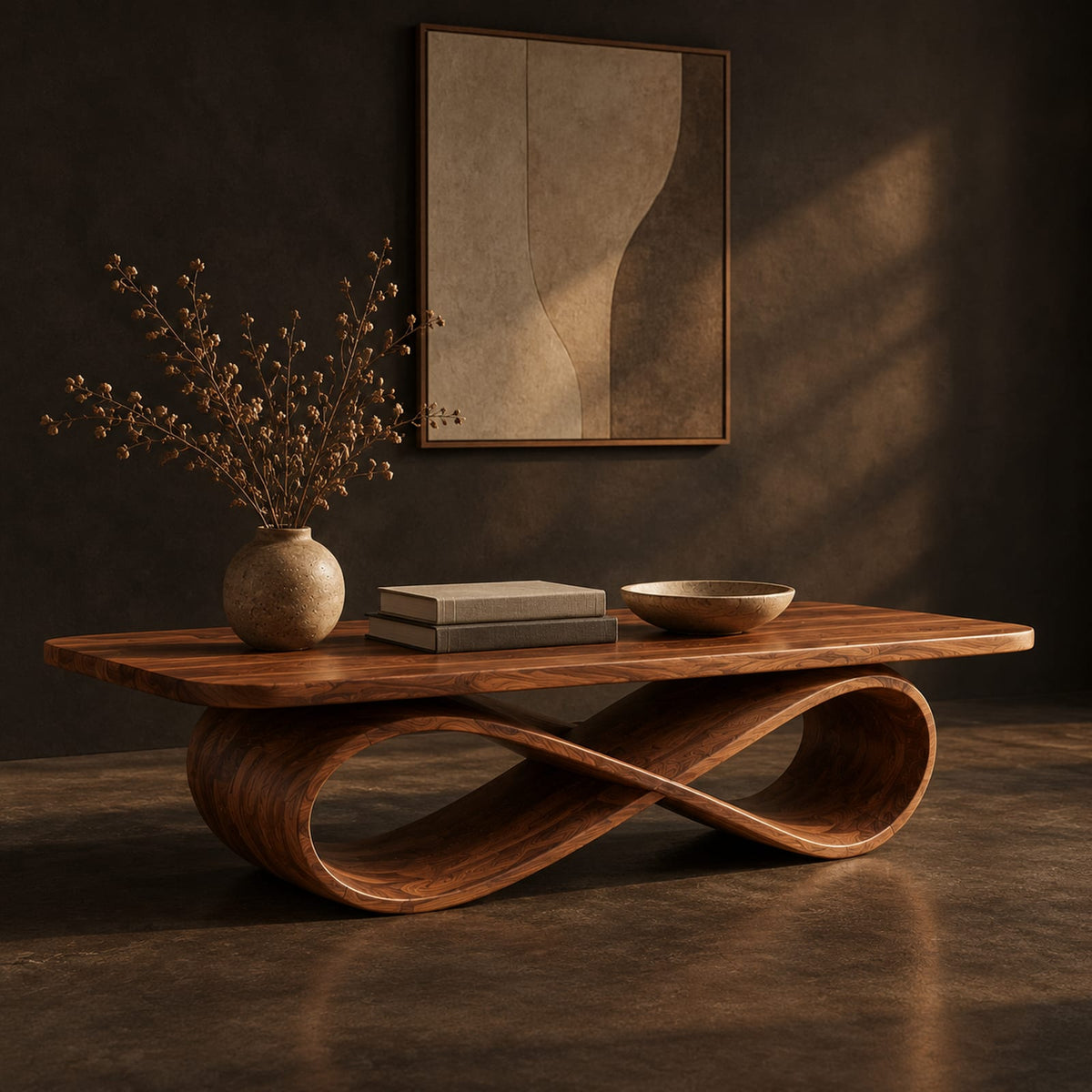 Natural wood grain detail