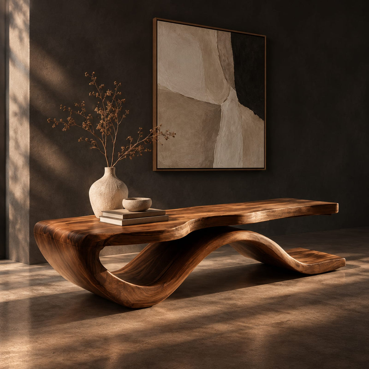 Natural wood grain detail