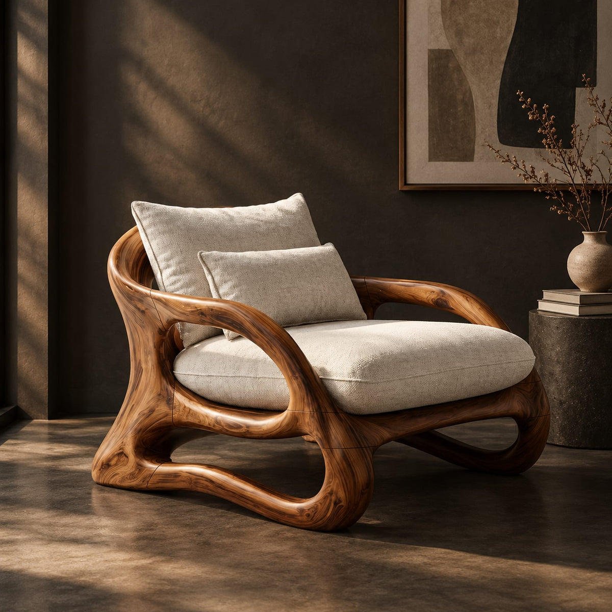 Natural wood grain detail