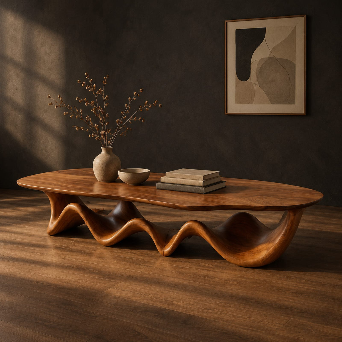 Natural wood grain detail