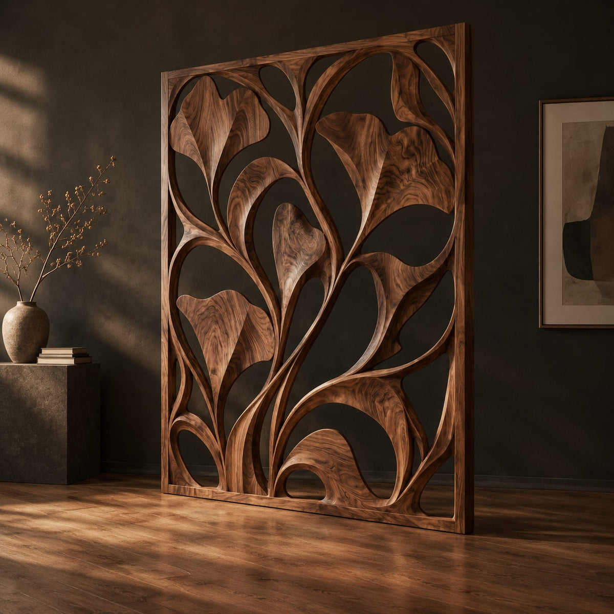 Natural wood grain detail