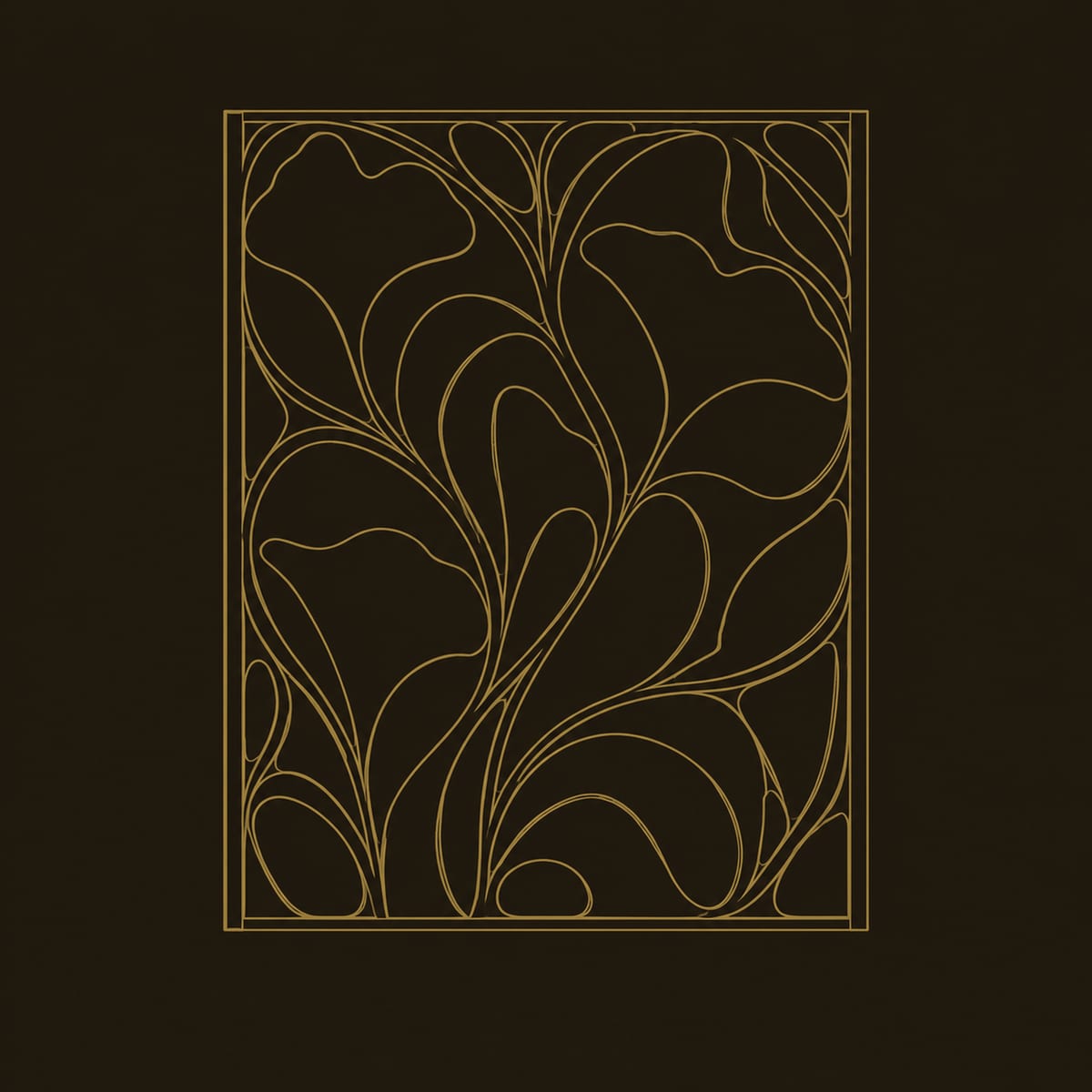 Room Divider With Openwork Fan Leaf Carving And Slim Frame dimension diagram
