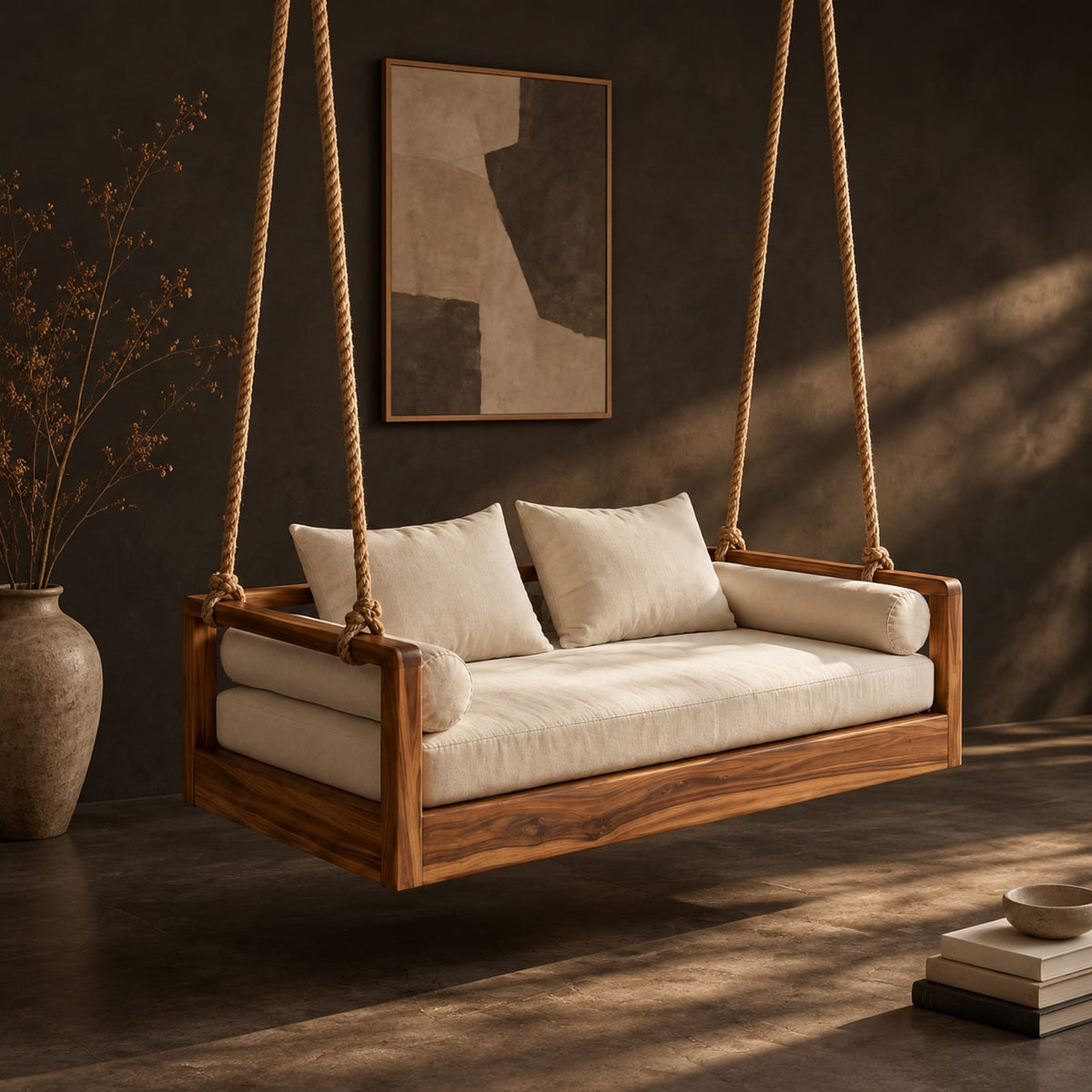 Natural wood grain detail