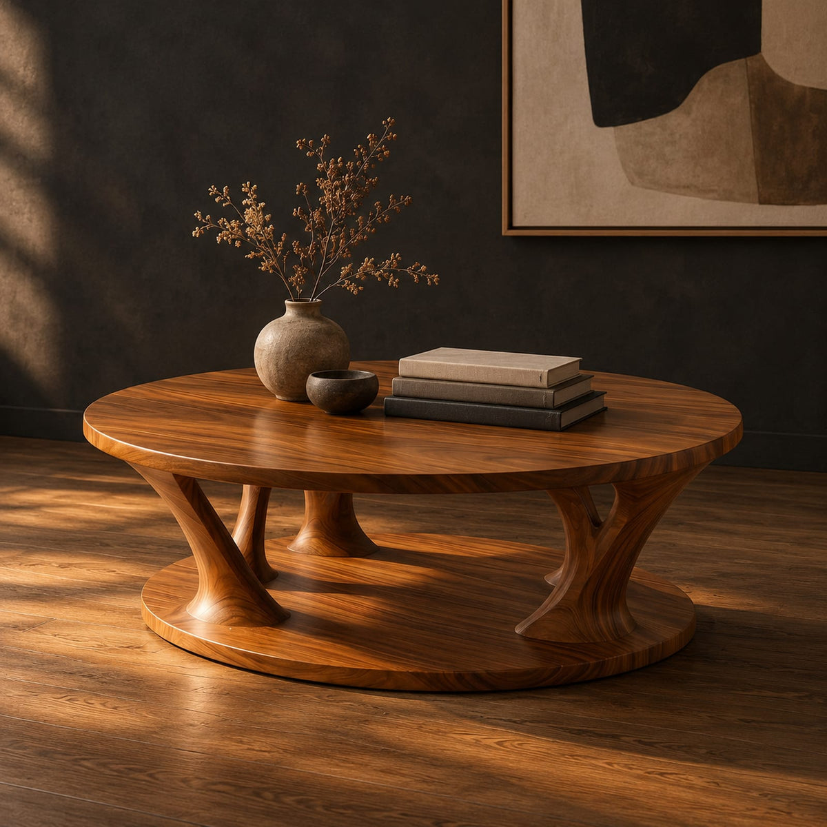 Natural wood grain detail