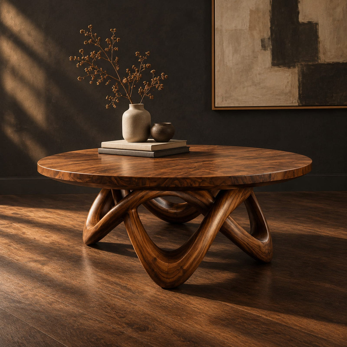 Natural wood grain detail