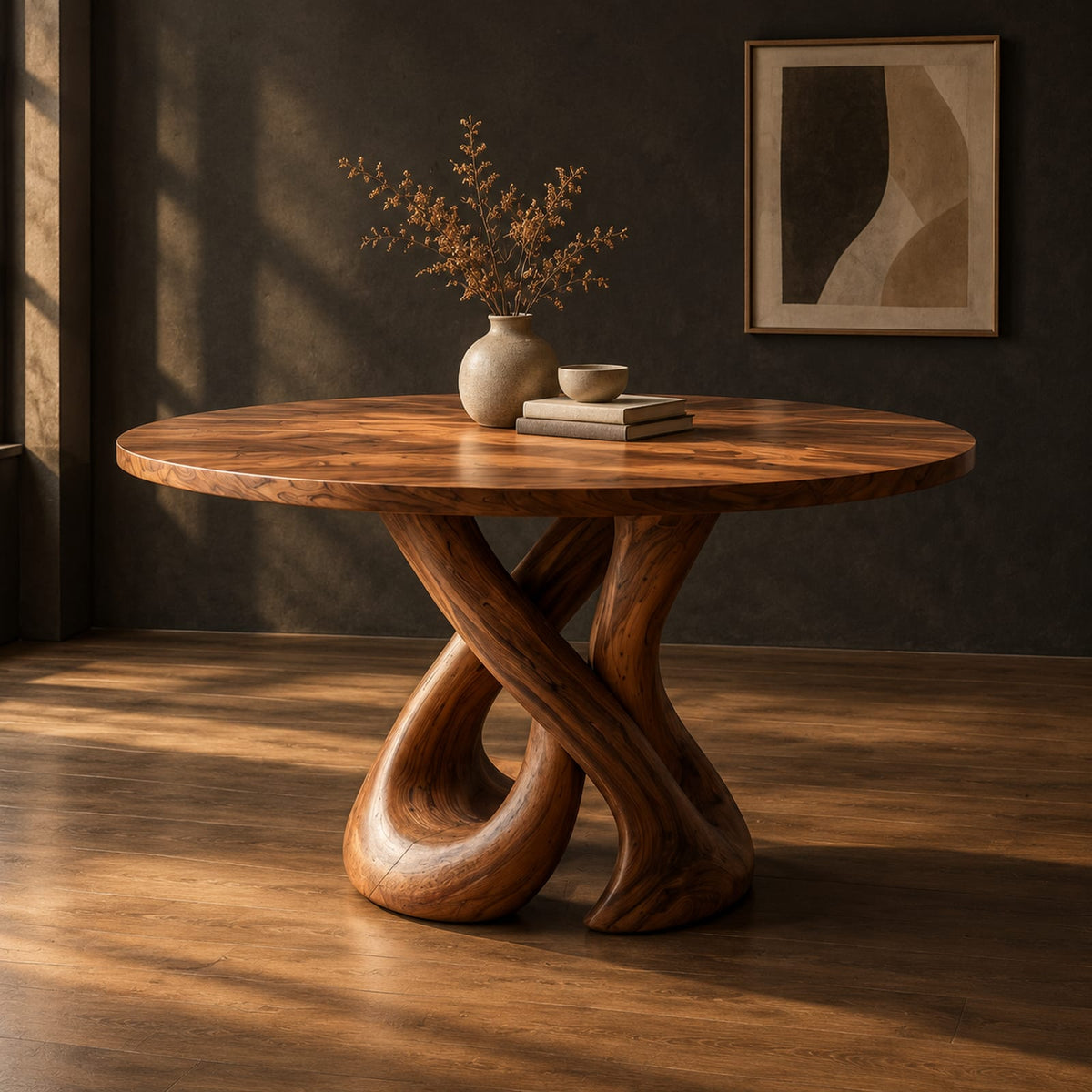 Natural wood grain detail