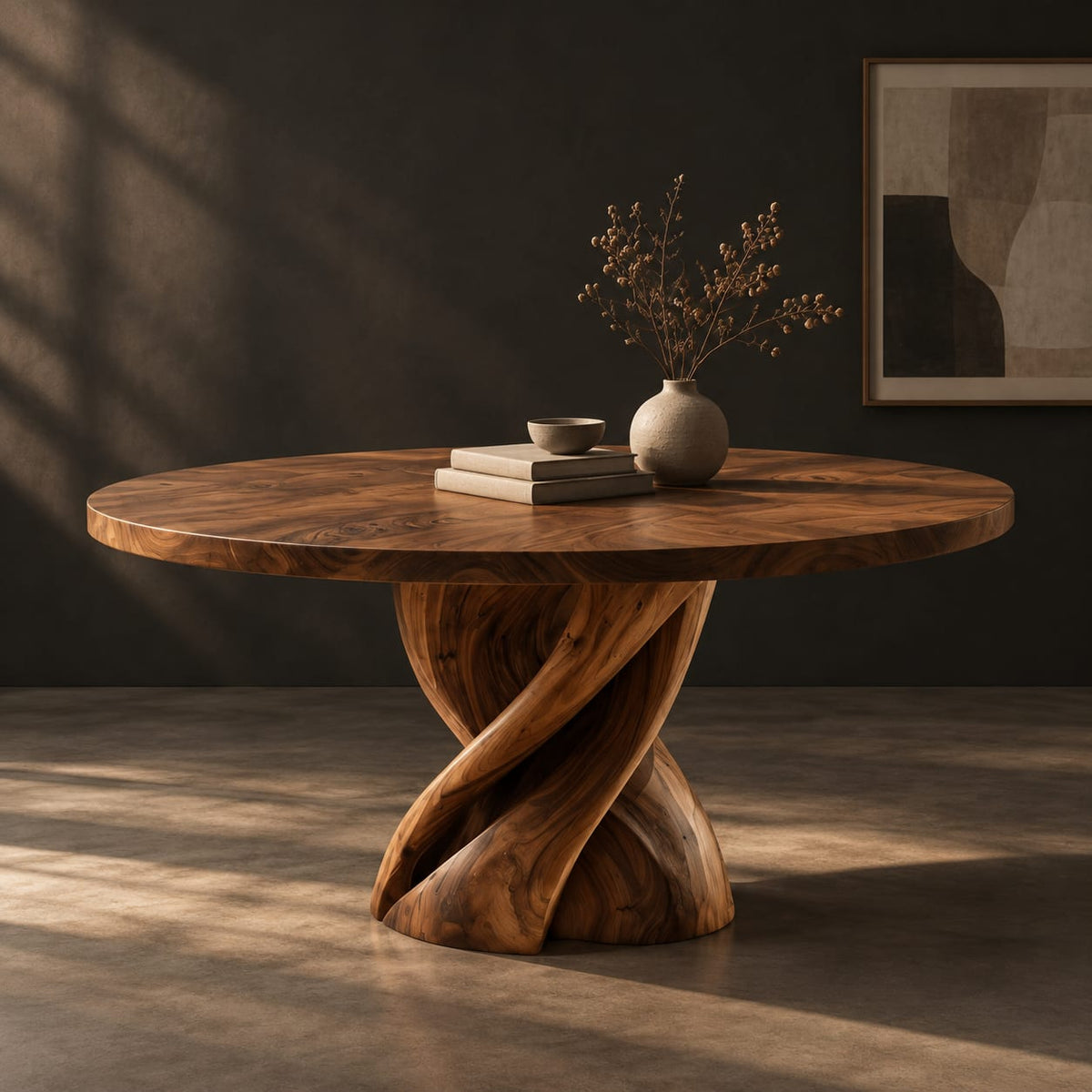 Natural wood grain detail