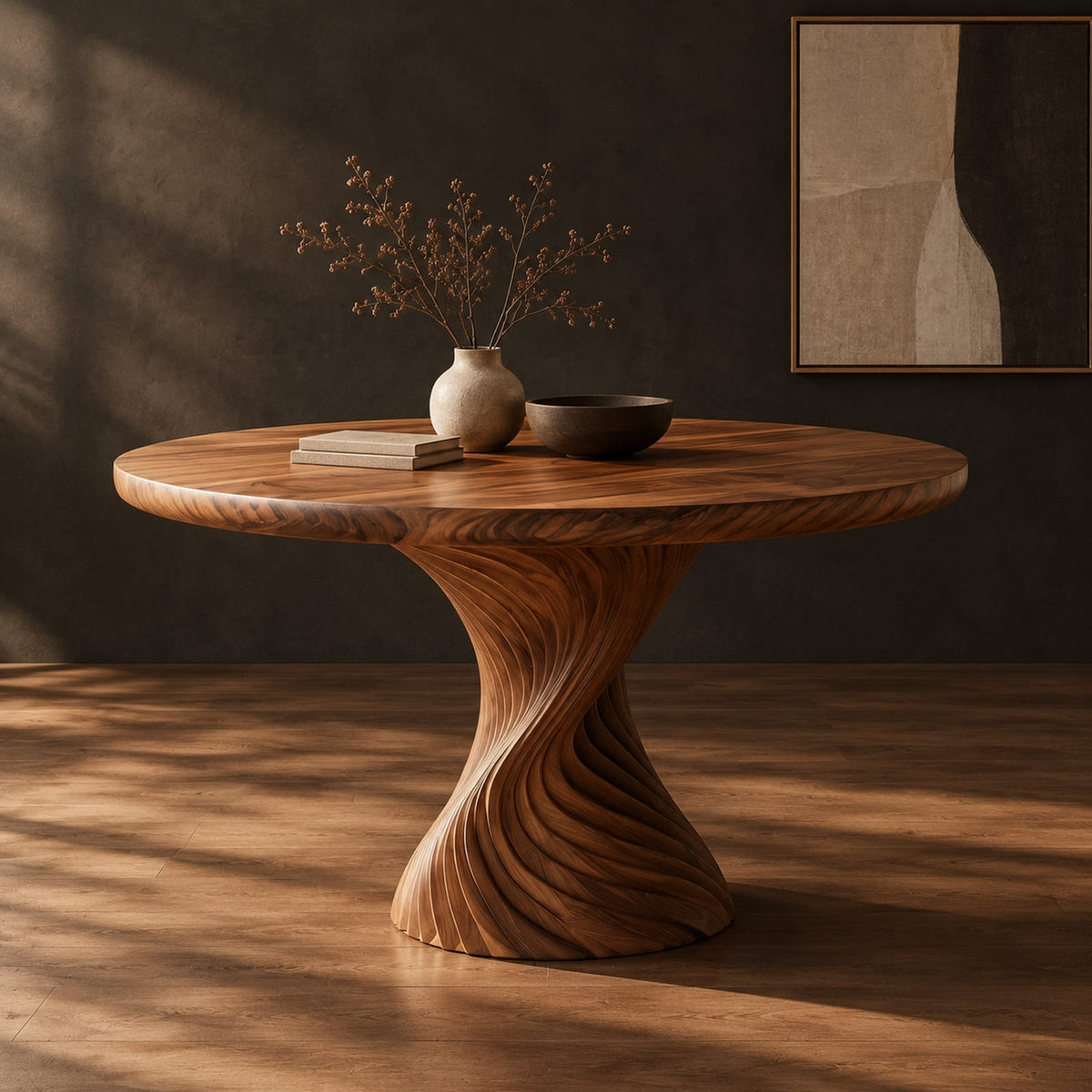 Natural wood grain detail