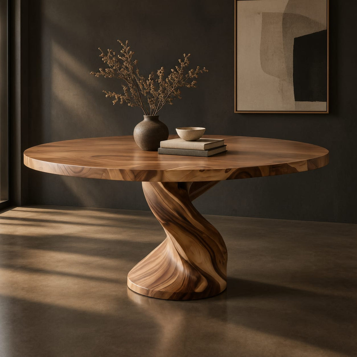 Natural wood grain detail