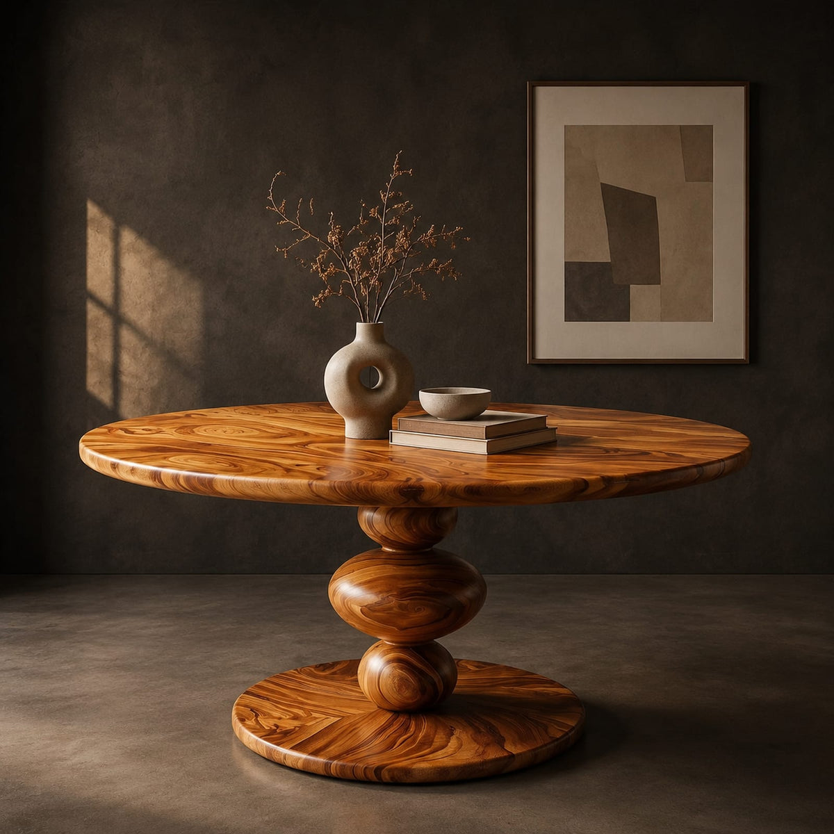 Natural wood grain detail