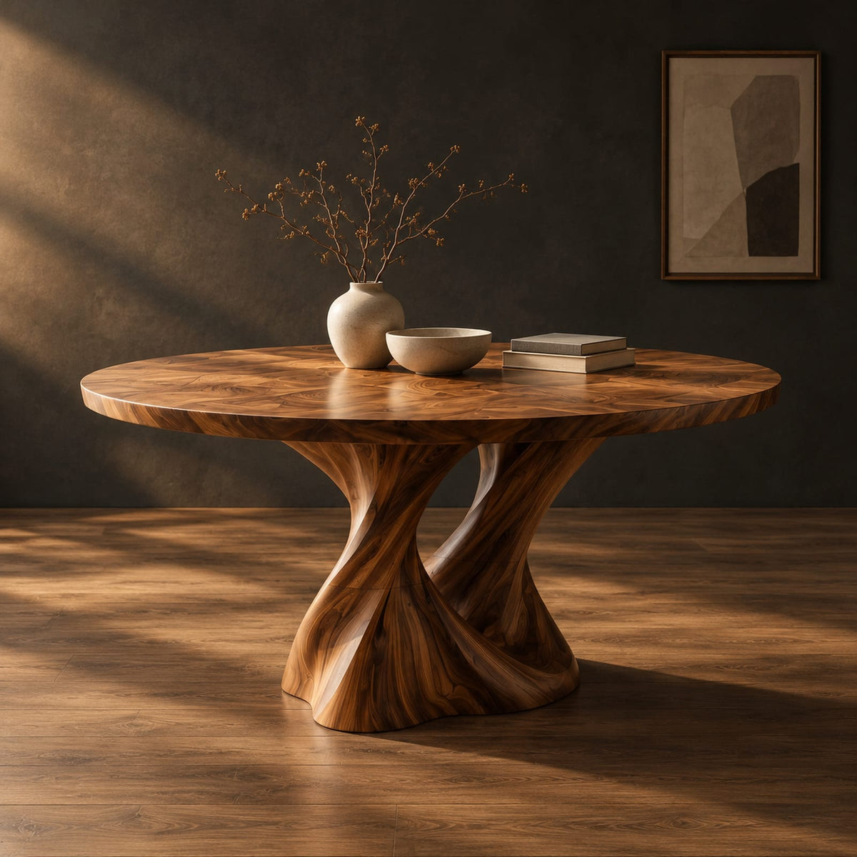 Natural wood grain detail