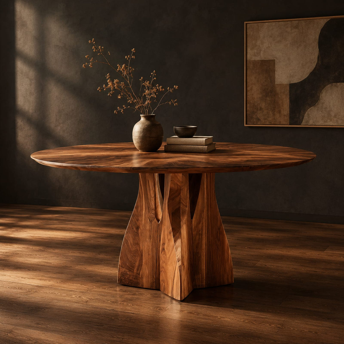 Natural wood grain detail