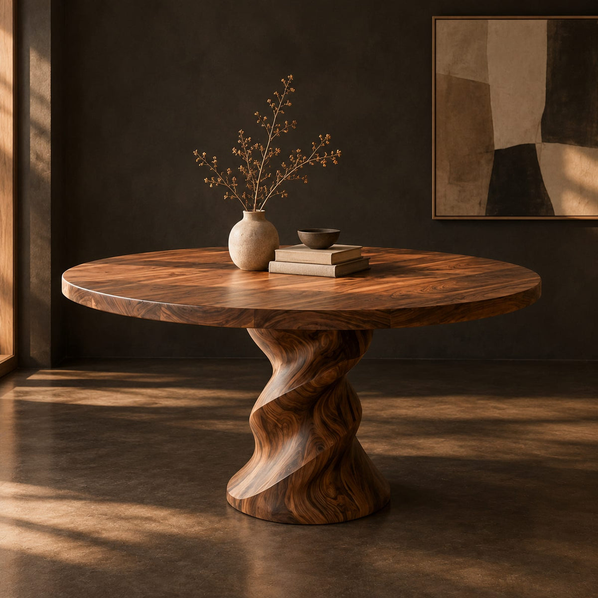 Natural wood grain detail