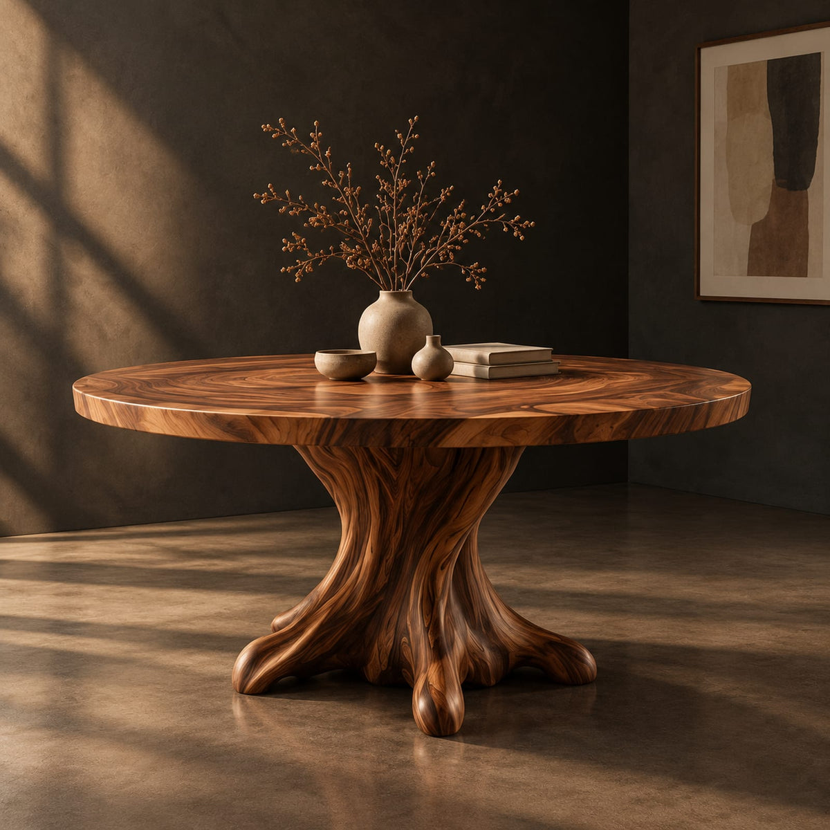 Natural wood grain detail
