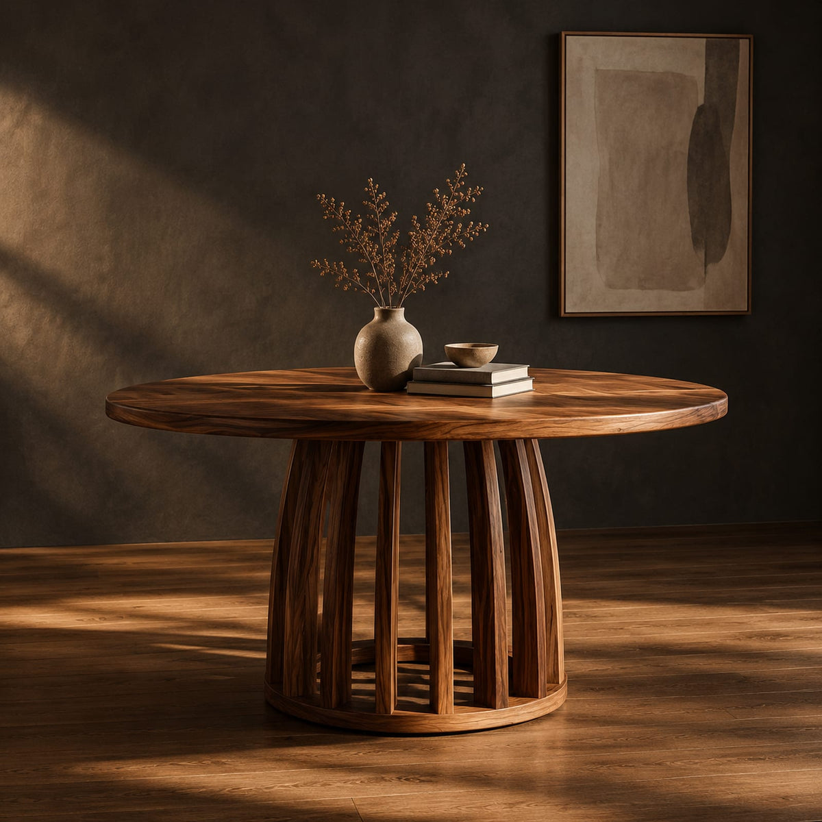 Natural wood grain detail