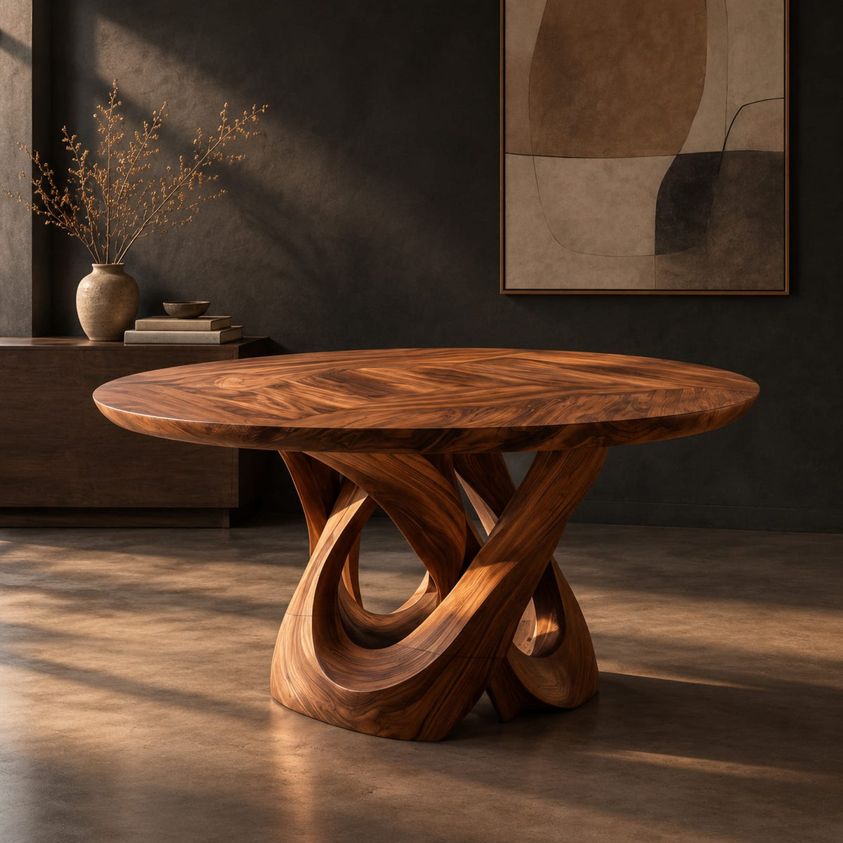 Natural wood grain detail