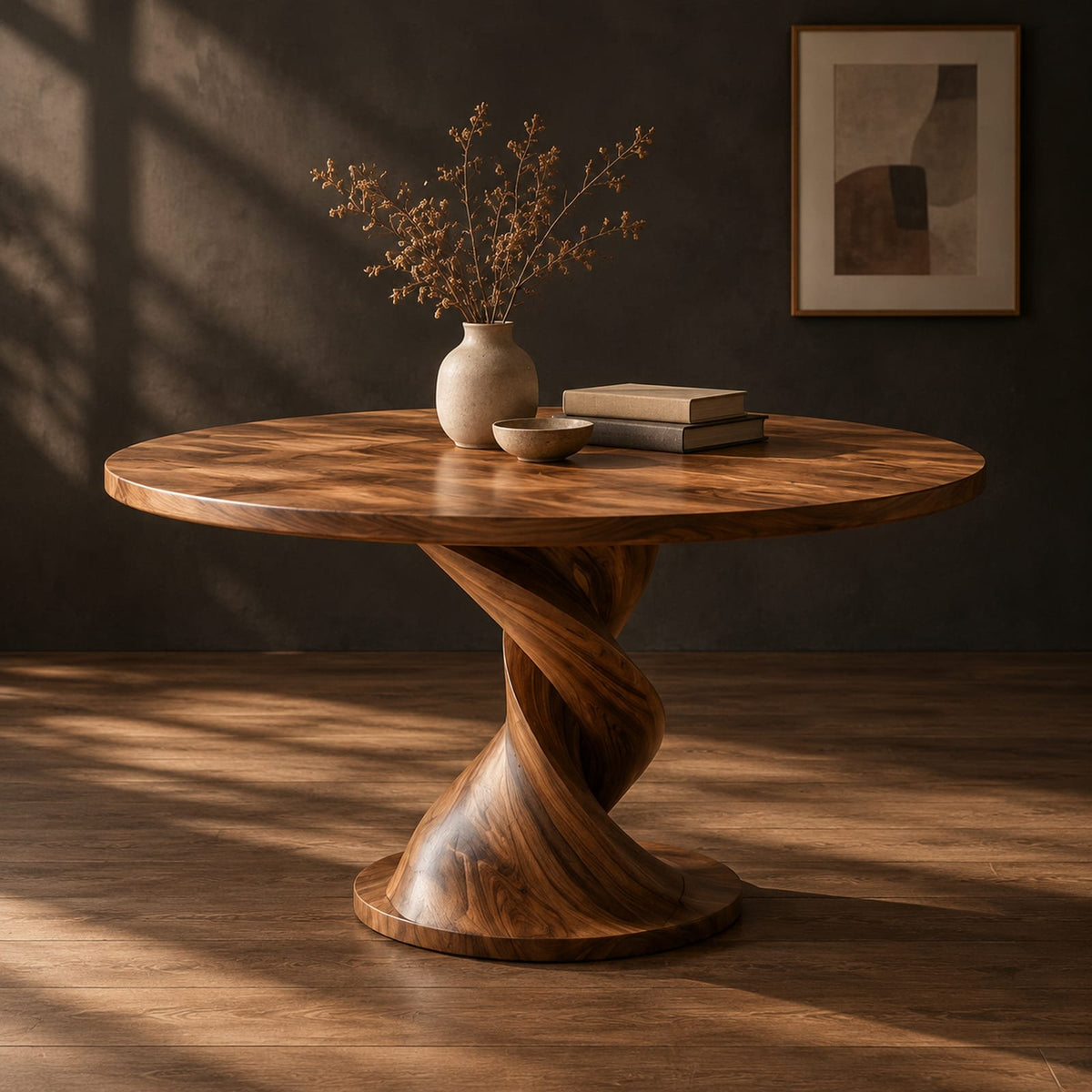 Natural wood grain detail