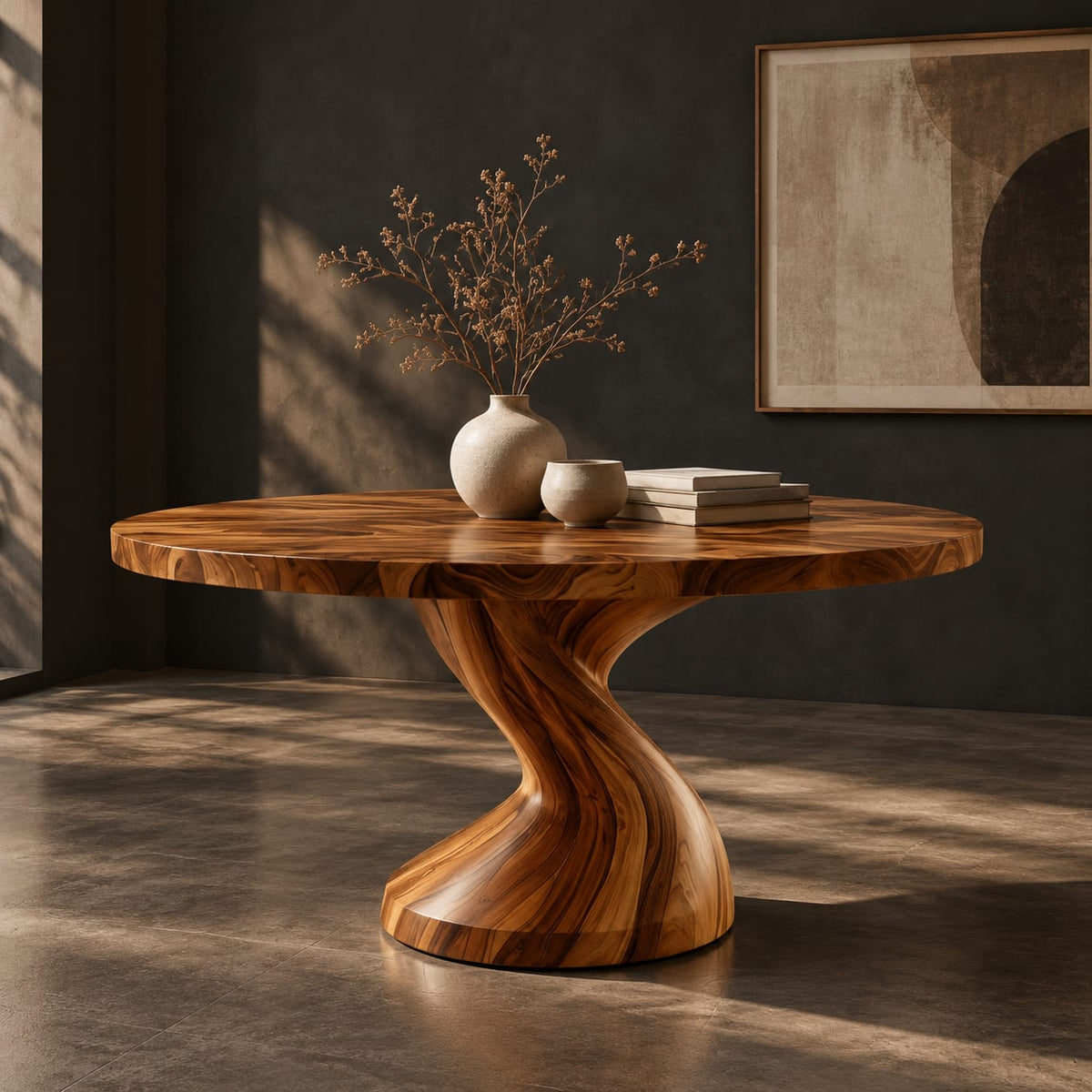 Natural wood grain detail