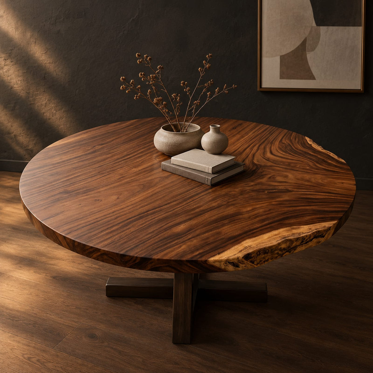 Natural wood grain detail