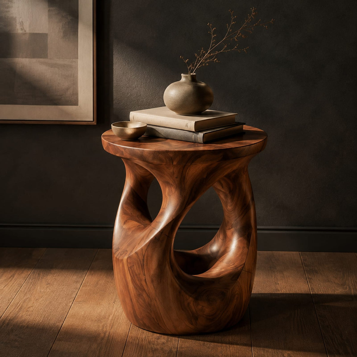 Natural wood grain detail