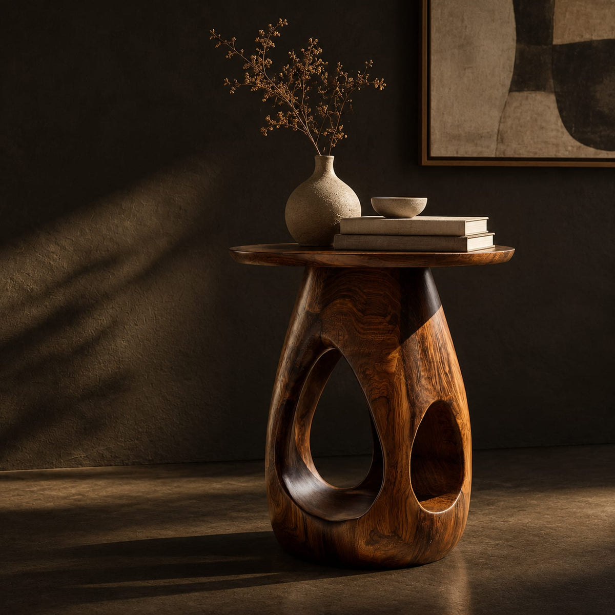 Natural wood grain detail