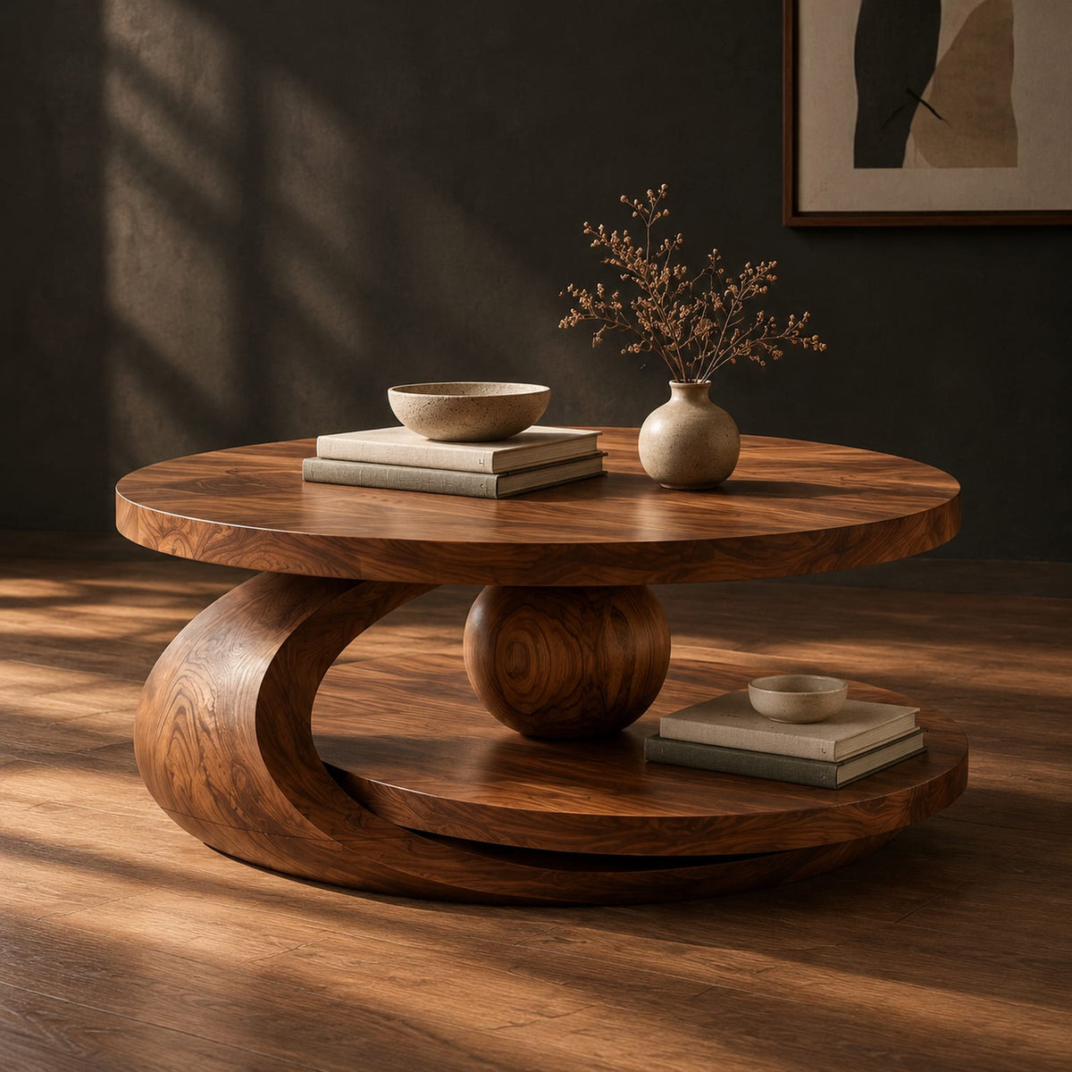 Natural wood grain detail