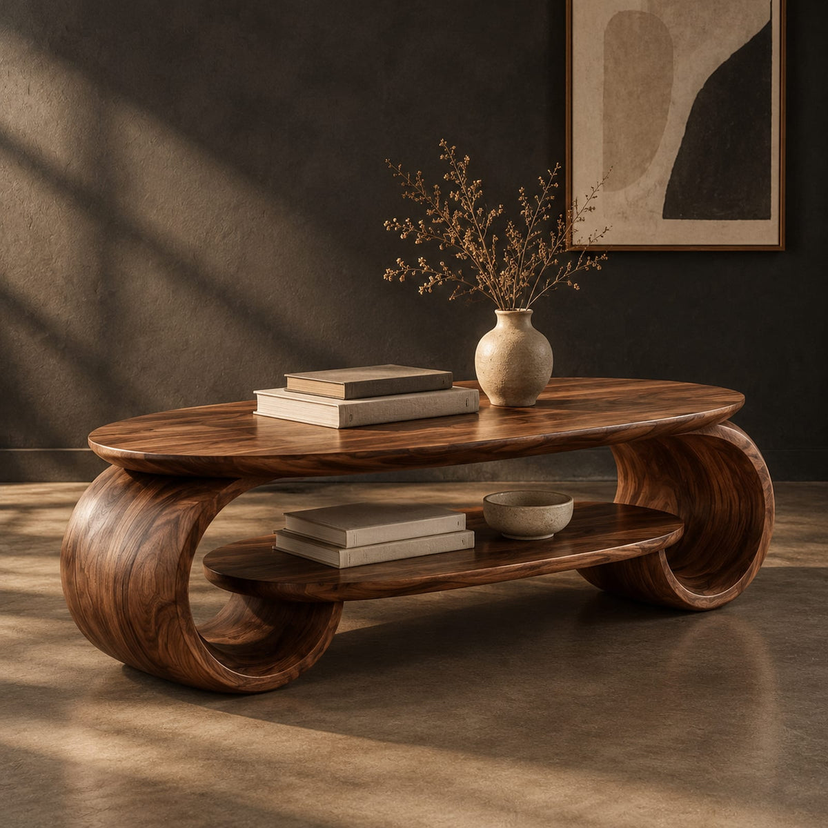 Natural wood grain detail