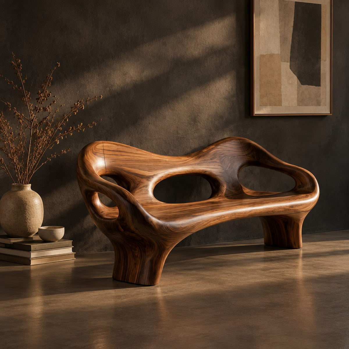 Natural wood grain detail