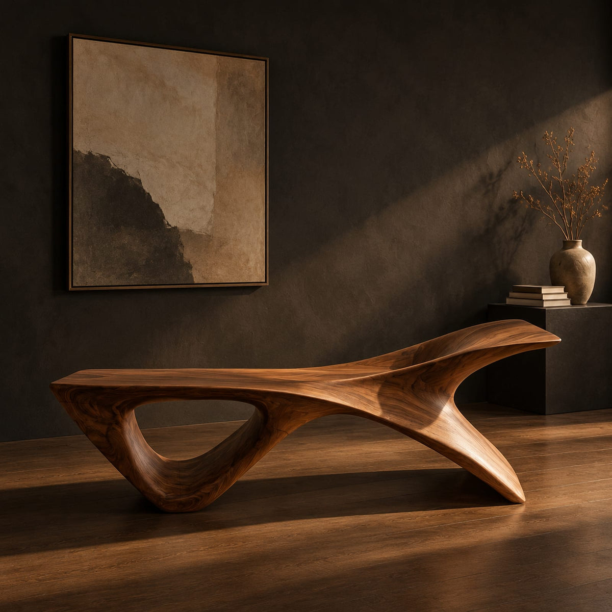 Natural wood grain detail