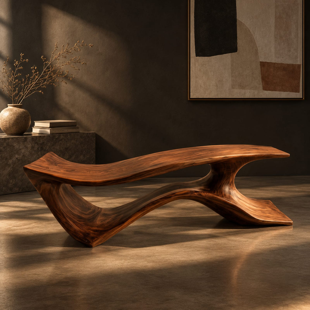 Natural wood grain detail